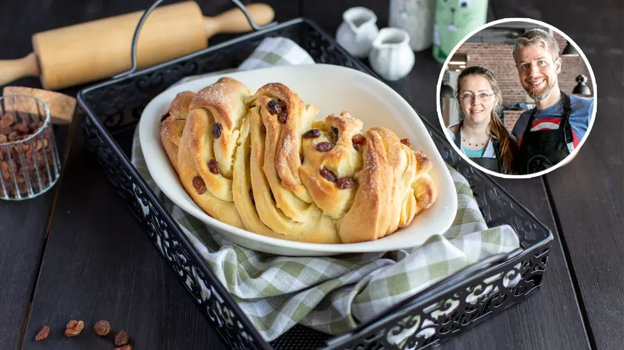 Ein köstlicher Hefezopf, bereit zum Genießen. Dieses Hefezopf Rezept ist perfekt für jeden Anlass.
