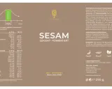 Bio-Sesam (gekeimt, fermentiert) ist gesund. Reich an Kupfer, Eisen und Vitaminen. Perfekt für Salate, Suppen oder Brot.