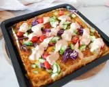 Herzhafte Quiche mit viel Gemüse und einer cremigen Sauce. Perfekt für gesunde Rezepte zum Abnehmen, die satt machen und schmecken.