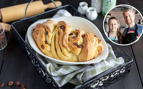 Ein köstlicher Hefezopf, bereit zum Genießen. Dieses Hefezopf Rezept ist perfekt für jeden Anlass.