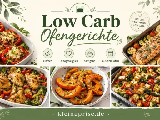 Köstliche slow carb rezepte: Gefüllte Paprika, Lachs mit Gemüse, Hähnchen und Kürbis aus dem Ofen. Einfach, alltagstauglich, sättigend.
